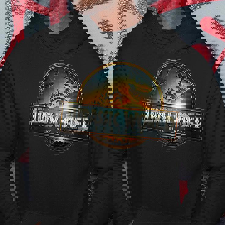 ジュラシック・ワールド リバース ムービーロゴ パーカー 面白い贈り物