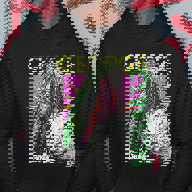 ジョージ・クリントン ファンカデリック コミック バースト パーカー 面白い贈り物