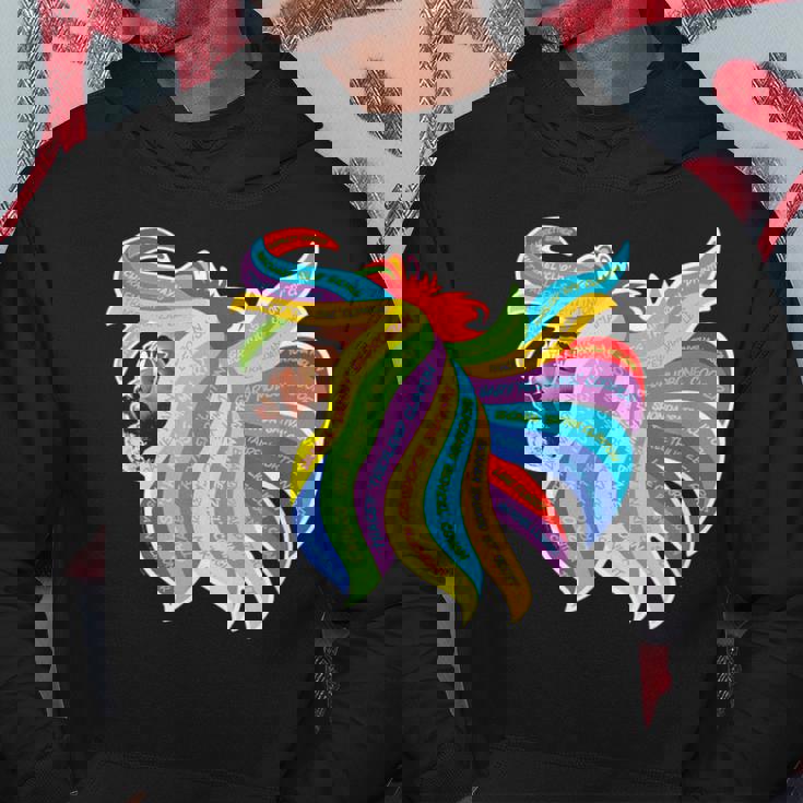 ジョージ・クリントン レインボーヘア パーカー 面白い贈り物