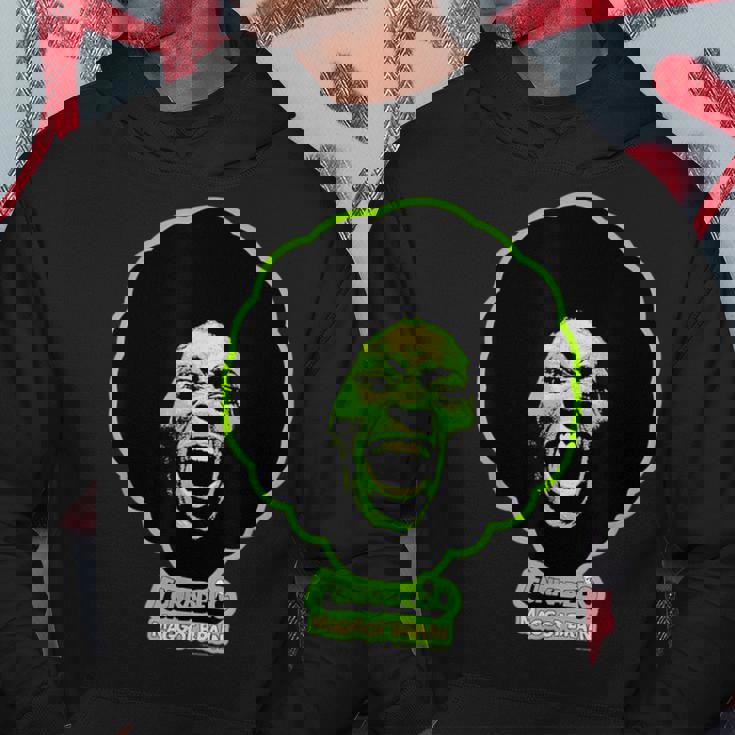 ジョージ・クリントン・ファンカデリック・グリーン・マゴット・ブレイン パーカー 面白い贈り物