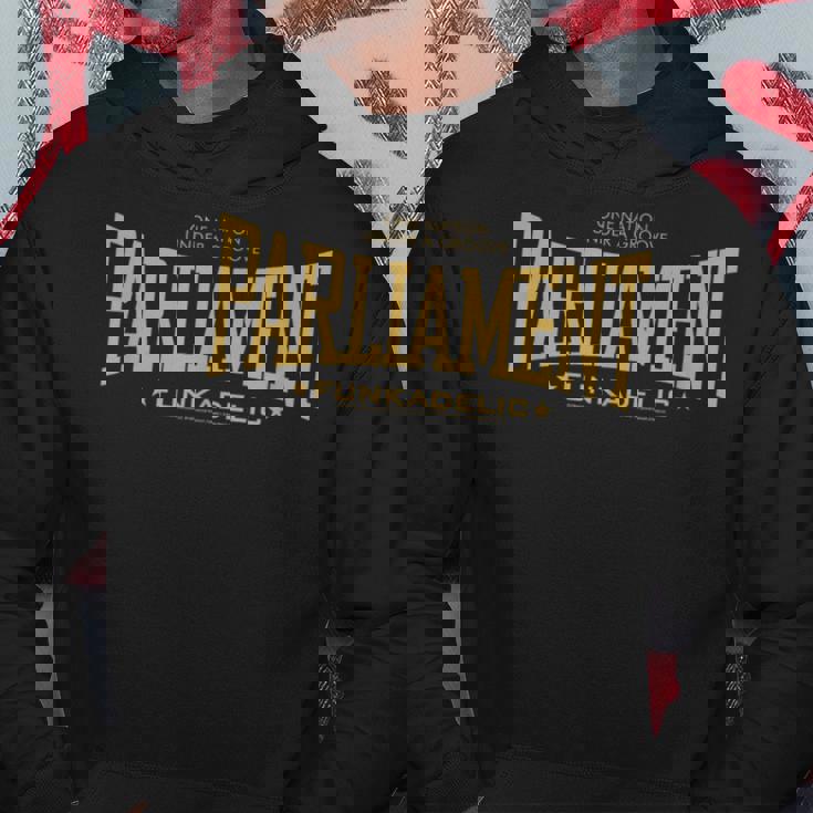 ジョージ・クリントン議会 ファンカデリック エバーラスティング Pfunk ロゴ パーカー 面白い贈り物