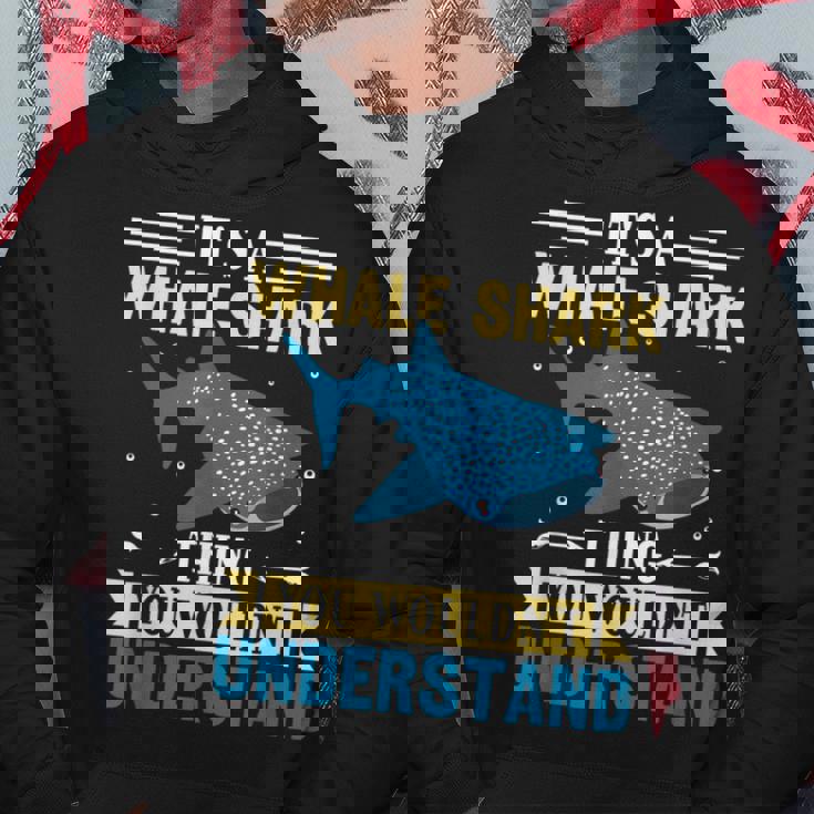 ジンベイザメのことは理解できないジンベイザメです。 パーカー 面白い贈り物