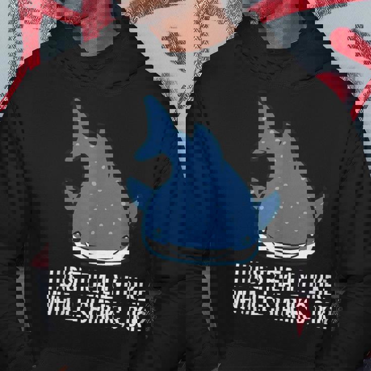 ジンベエザメが本当に好きだよ？かわいいジンベイザメ パーカー 面白い贈り物