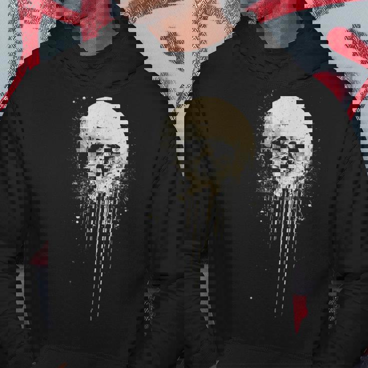 スカルアート グラフィックデザイン アンティーク調スタイル ハロウィンコスチューム パーカー 面白い贈り物