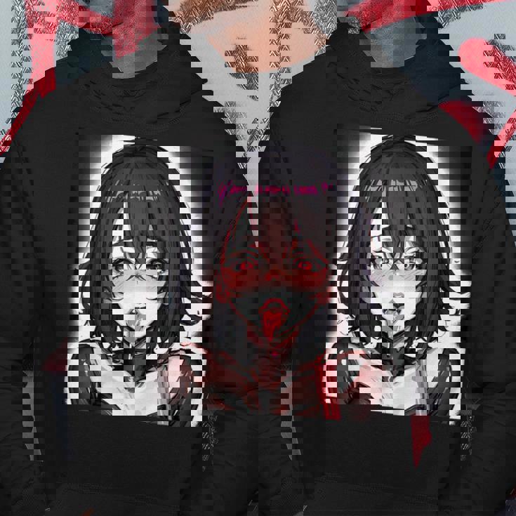 スケベなアニメガール エッチ・ワイフ アニメ 変態 パーカー 面白い贈り物