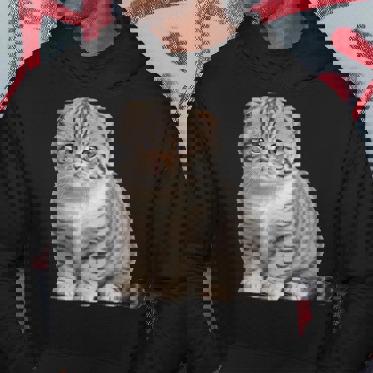 スコティッシュフォールド シンプルデザイン パーカー 面白い贈り物