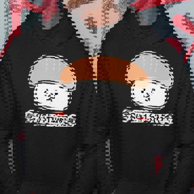 スシゲーム〜ヘイラッシャイ！！〜 サーモン Cぽむこ お寿司 かわいい キャラクター パーカー 面白い贈り物