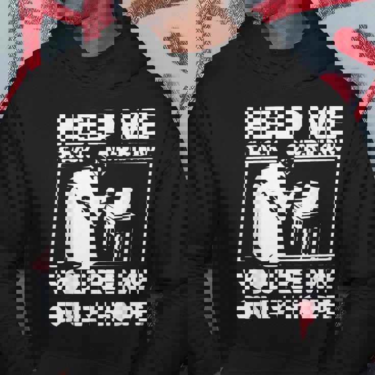 スタックオーバーフローを助ける パーカー 面白い贈り物