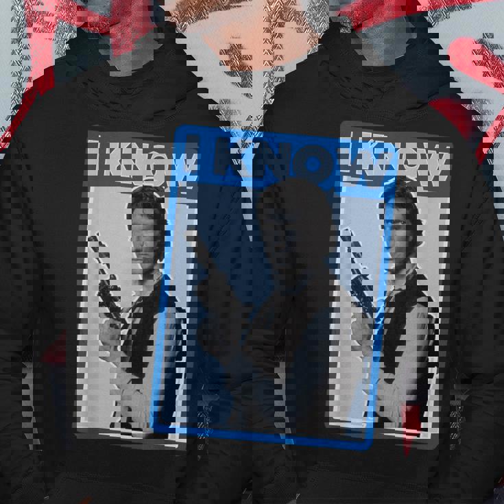 スター・ウォーズ クラシック ハン・ソロ I Know You Love Me ポスター パーカー 面白い贈り物