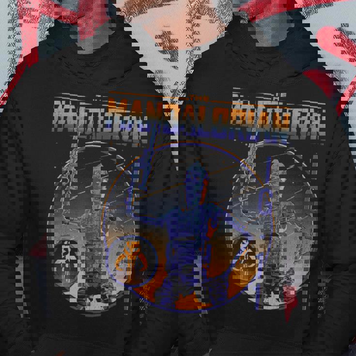 スター・ウォーズ マンダロリアン Ig-11 アイジーイレブン エピックロゴ パーカー 面白い贈り物