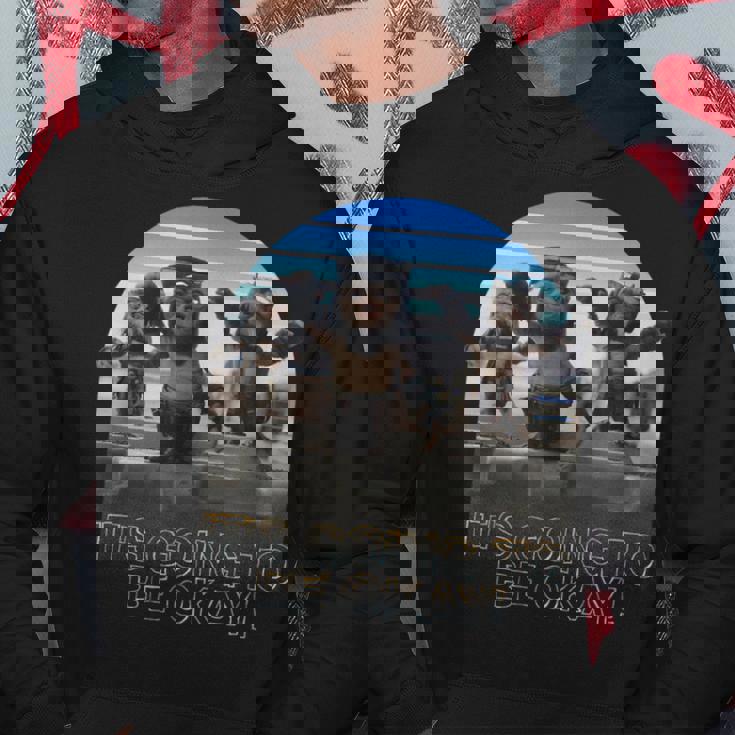 スター・ウォーズ マンダロリアン 大丈夫 レトロショット パーカー 面白い贈り物