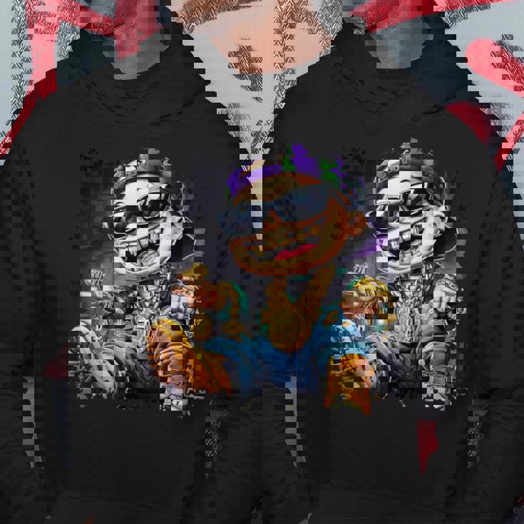 ストリートスタイル ヒップホップ ギャング トラップ ボーイ ラッパー パーカー 面白い贈り物