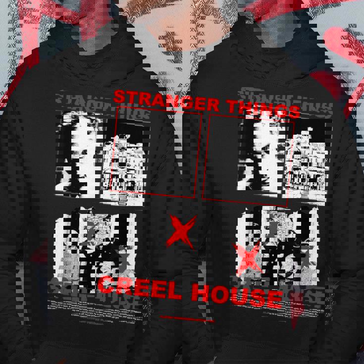 ストレンジャー・シングス 80年代 クラシック ホラー クリール ハウス アーバンレジェンド パーカー 面白い贈り物