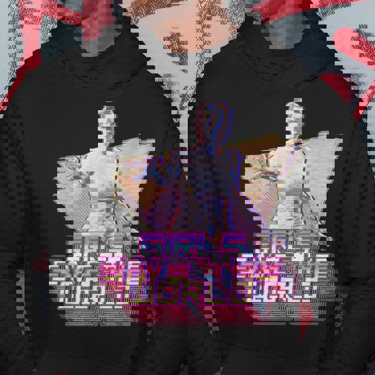 ストレンジャー・シングス イレブン シンセウェーブ ガールズ セーブ ワールド レトロ 80年代 パーカー 面白い贈り物