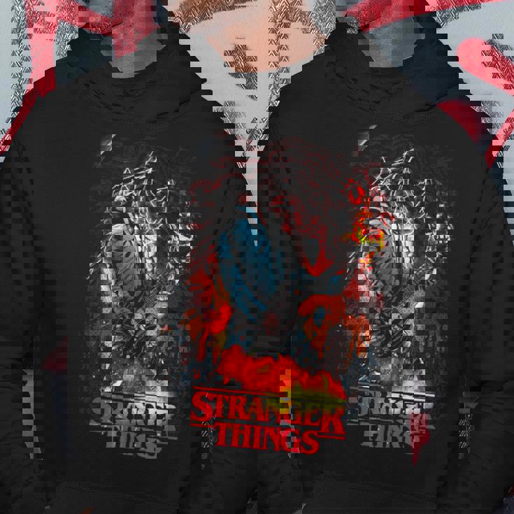 ストレンジャー・シングス ヘルファイア クラブ ギター エディ・マンソン ロックスター パーカー 面白い贈り物