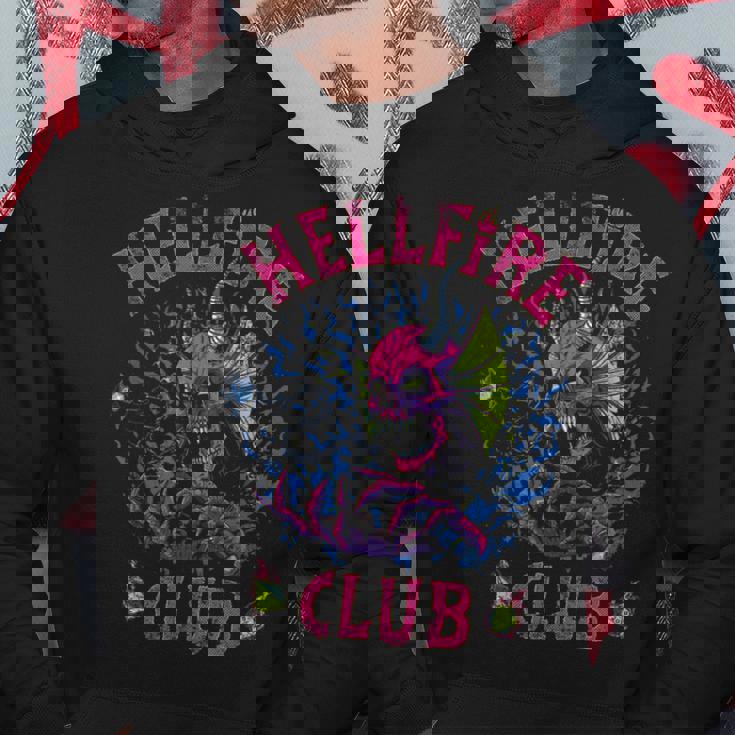 ストレンジャー・シングス ヘルファイア クラブ スプラッシュ Dnd デーモン レトロ ホーキンス パーカー 面白い贈り物