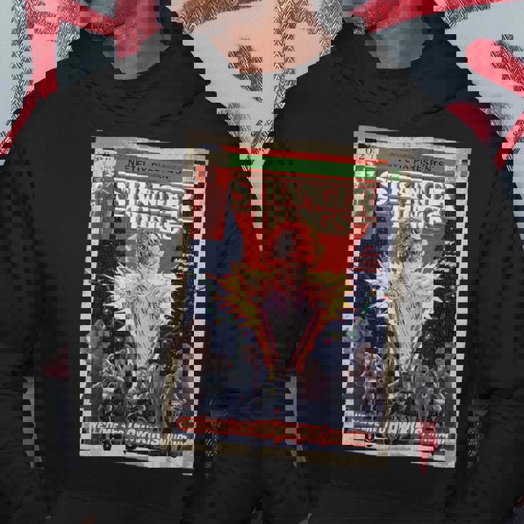 ストレンジャー・シングス リミックス 80年代レトロコミックアート ホーキンズへようこそ パーカー 面白い贈り物