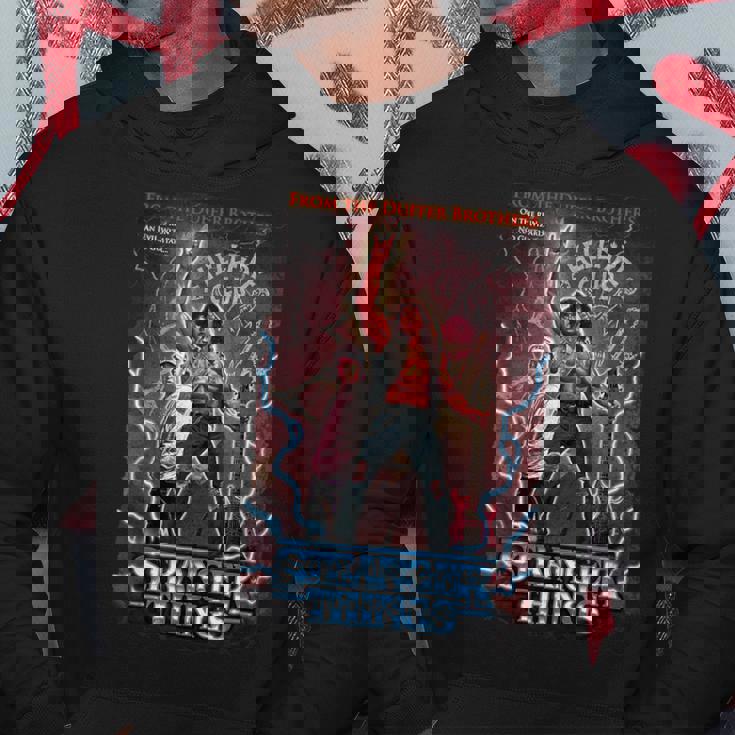 ストレンジャー・シングス リミックス エディ・ヘルファイア クラブ アートポスター パーカー 面白い贈り物