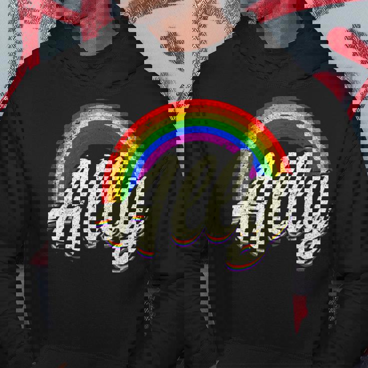 ストレートの味方、レインボーカラー、Lgbtプライド パーカー 面白い贈り物