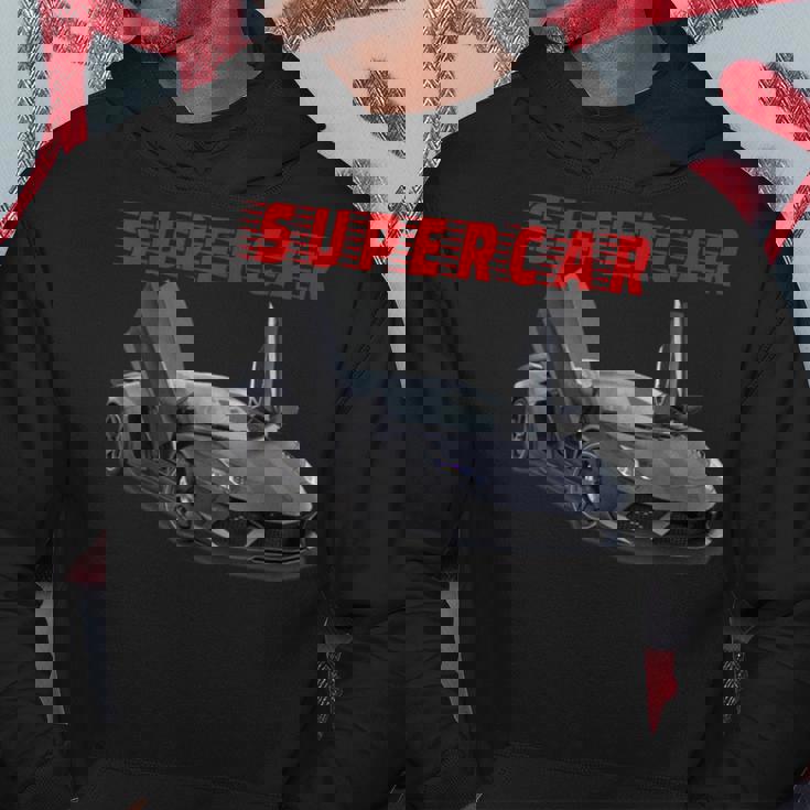 スポーツカーファンに最適なスーtシャツ。 パーカー 面白い贈り物