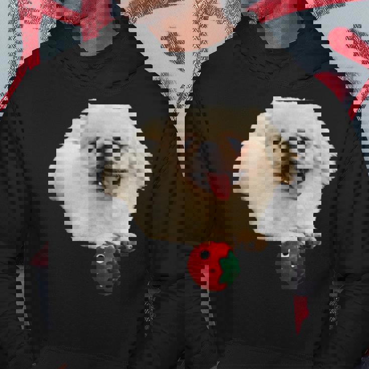 スマイル ペキニーズサニー パーカー 面白い贈り物