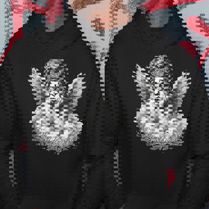 スマイルは後で泣いてエンジェルチョロチョーラタトゥーチカノsmile Now Cry Later パーカー 面白い贈り物