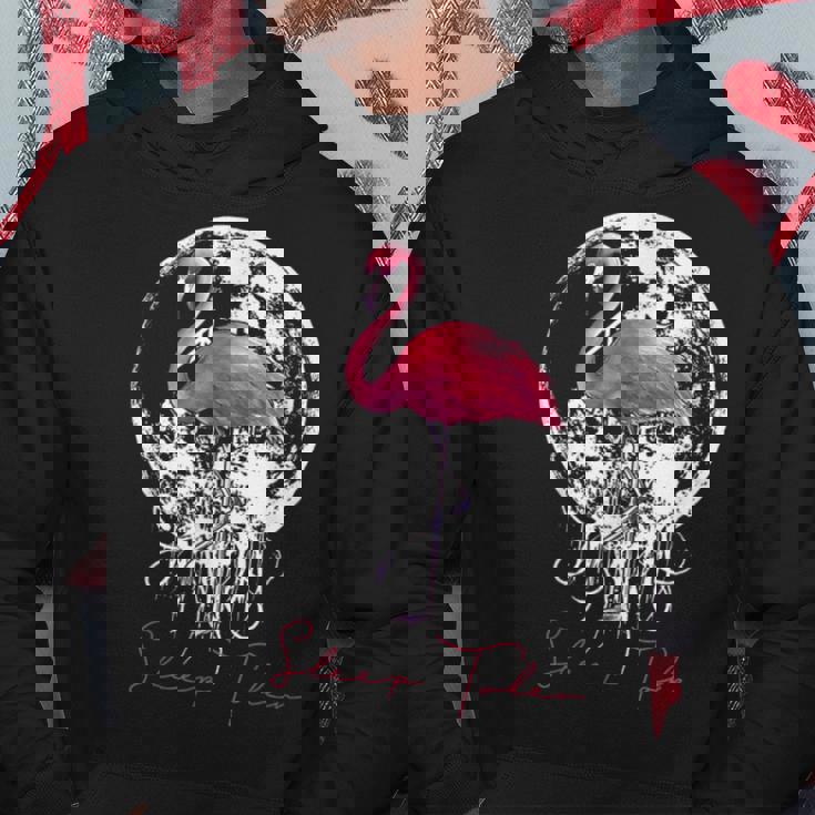 スリープトークンフラミンゴバイブス パーカー 面白い贈り物