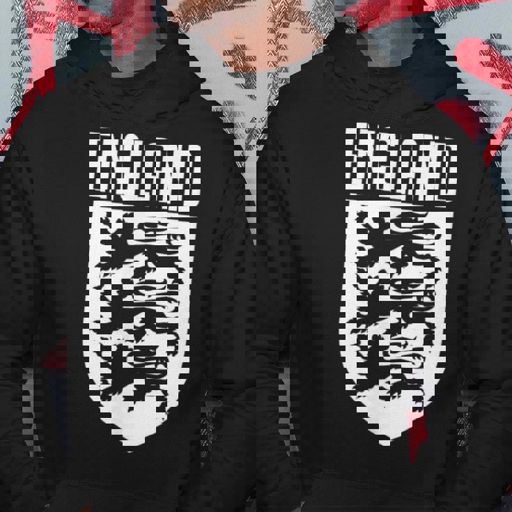 スリーライオンズ イングランド フットボール クレスト パーカー 面白い贈り物