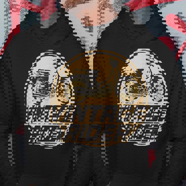 スーパーカブ C100 原付バイク ヴィンテージ ライダー レトロジャパン パーカー 面白い贈り物