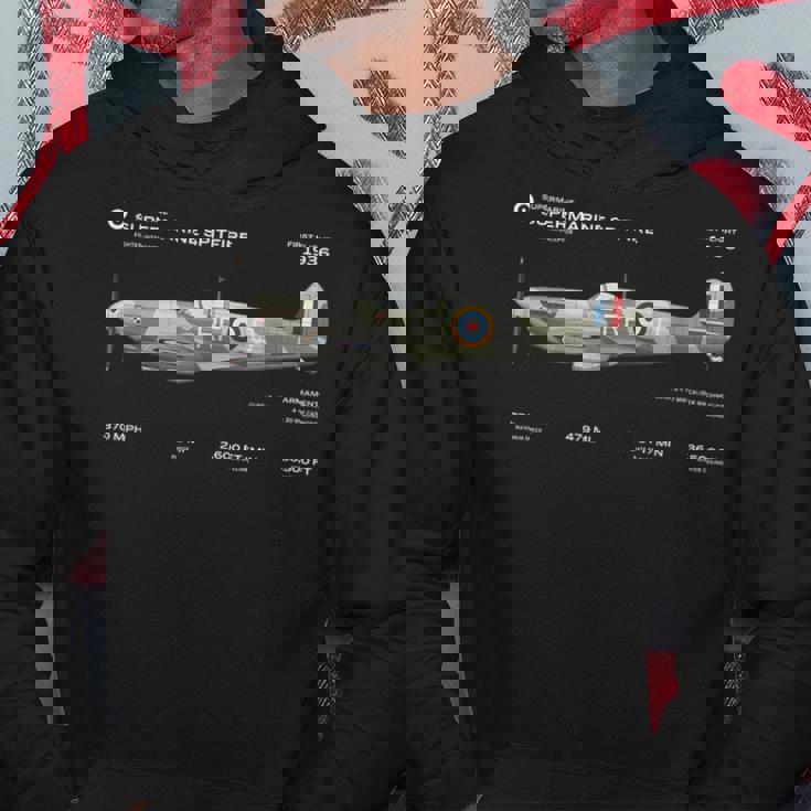 スーパーマリン スピットファイア 第二次世界大戦 航空機 イギリス空軍 パーカー 面白い贈り物