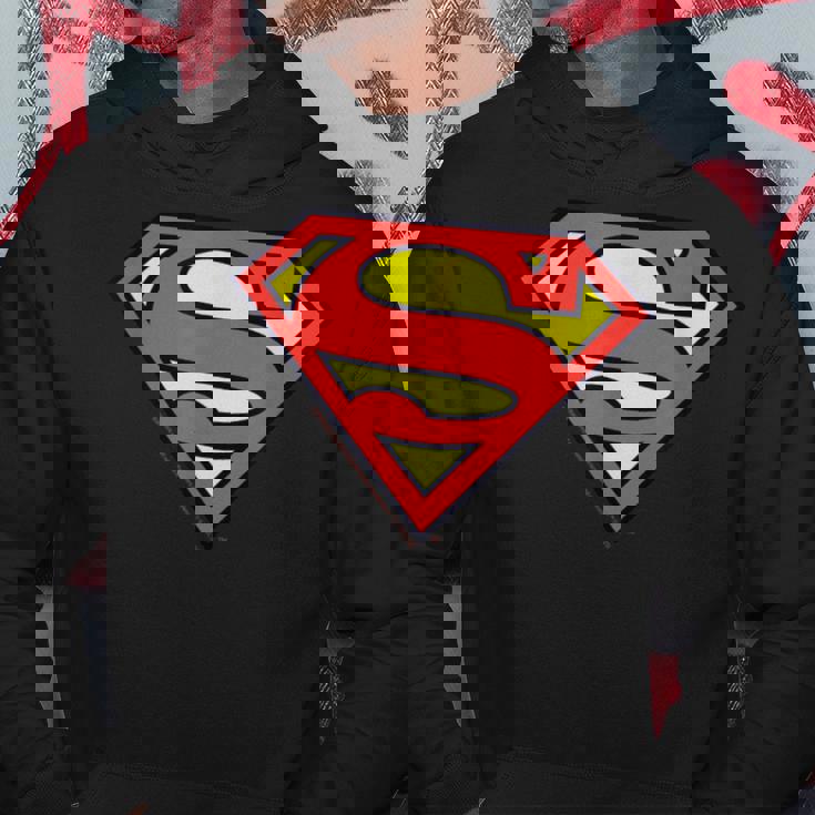 スーパーマン レジェンダリー クラシック ロゴ パーカー 面白い贈り物