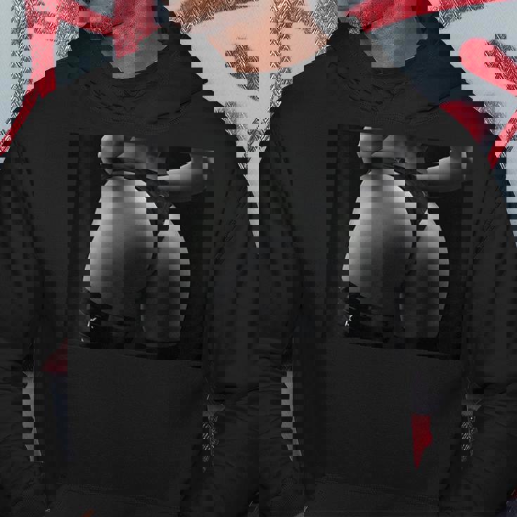 セクシー ブラック ホワイト 写真 美しいお尻 Tバック パーカー 面白い贈り物