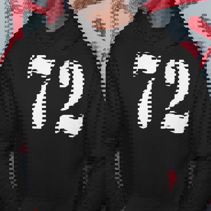 セブンティツー ナンバー 72 ナンバー パーカー 面白い贈り物