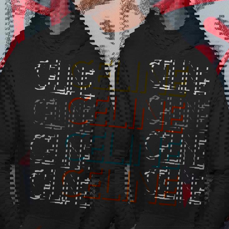 セリーヌ ファーストネーム My オーダーメイド 名前 パーカー 面白い贈り物