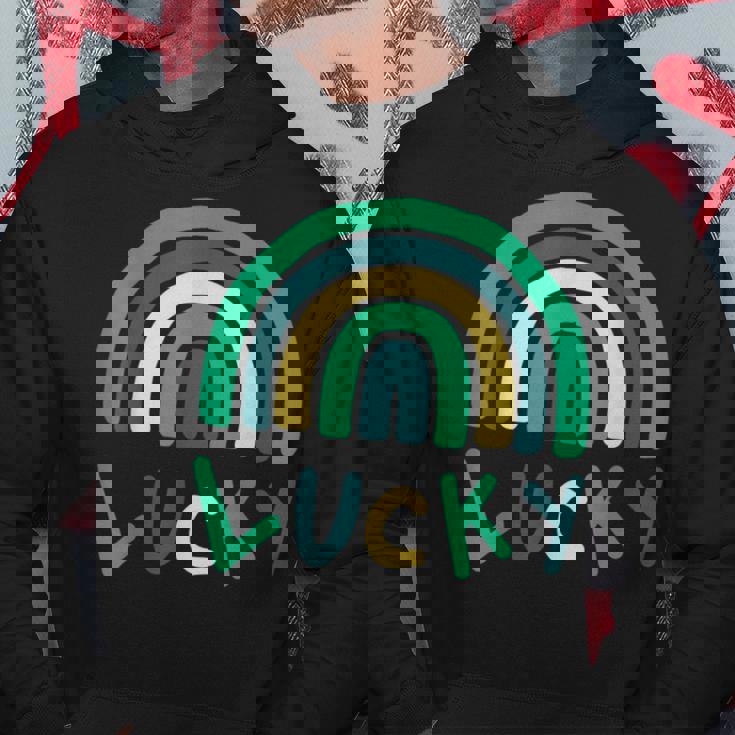 セント・パッツ・ラッキー・レインボー パーカー 面白い贈り物