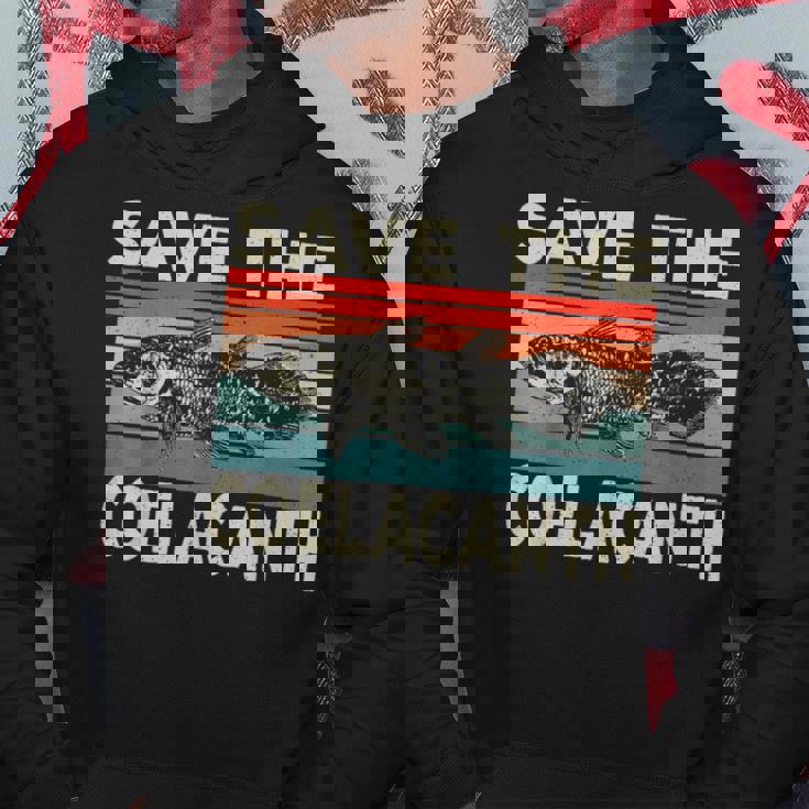 セーブ・ザ・シーラカンス。 パーカー 面白い贈り物