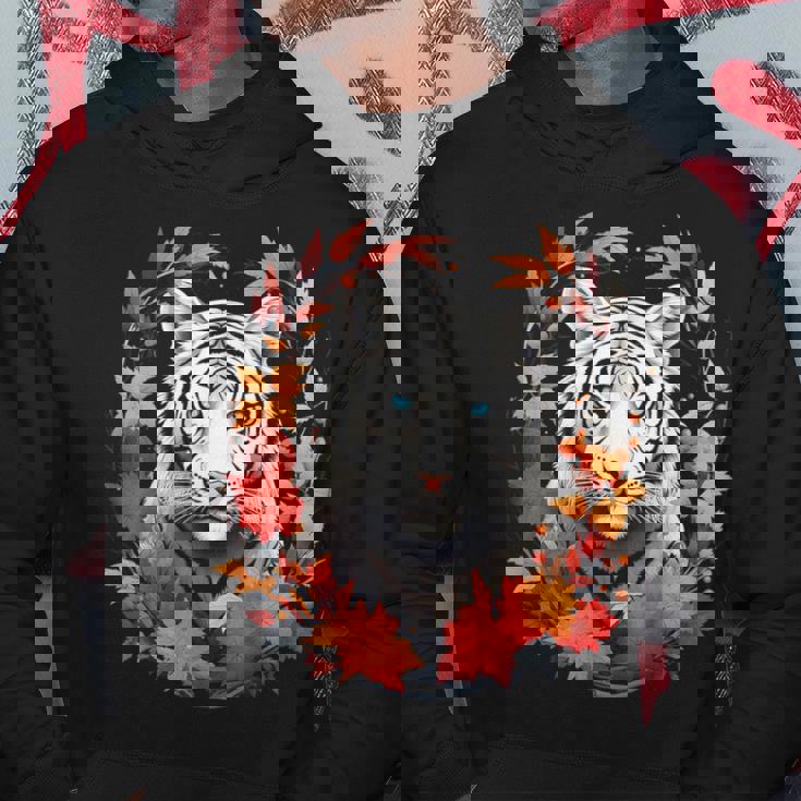 タイガー 動物 グラフィックアート トラ パーカー 面白い贈り物