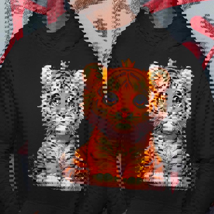 タイガーカブ×可愛いベイビータイガー パーカー 面白い贈り物