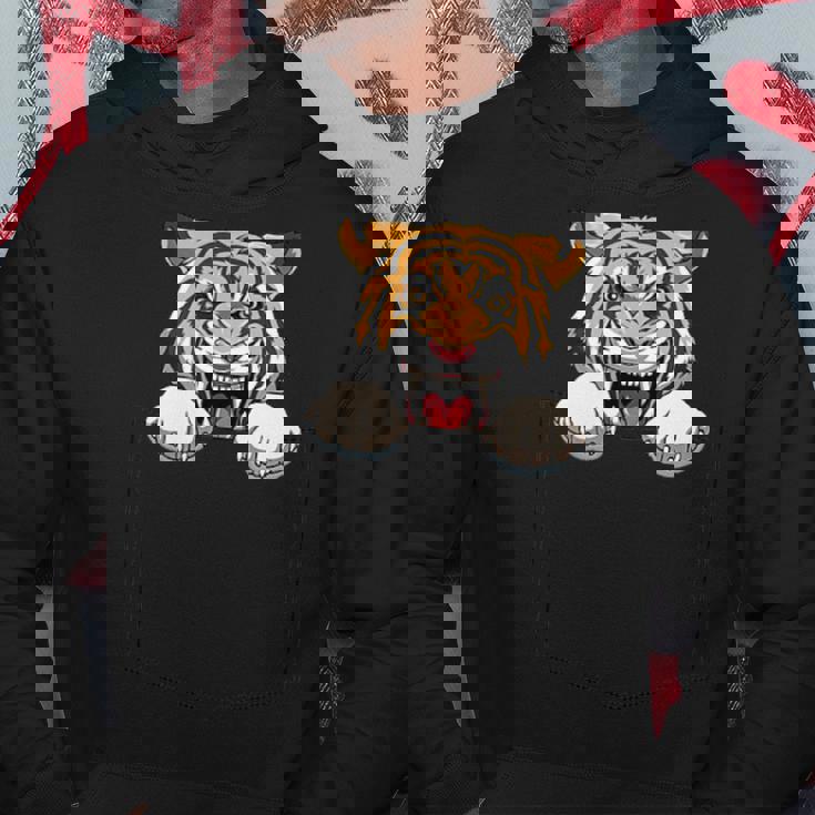 タイガーポケット タイガーインポケットタイガー のぞき見トラ カミングアウト パーカー 面白い贈り物