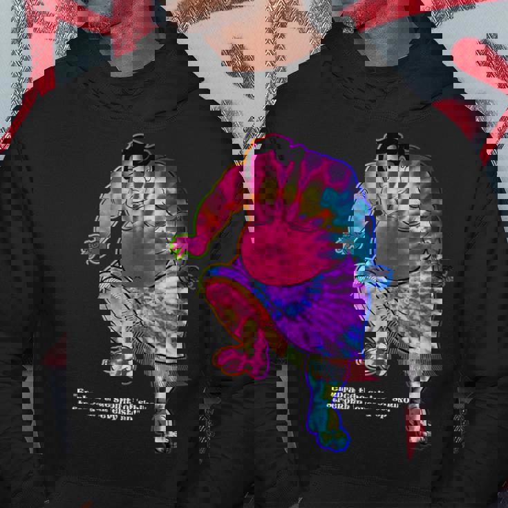 タイダイ染めお相撲t パーカー 面白い贈り物