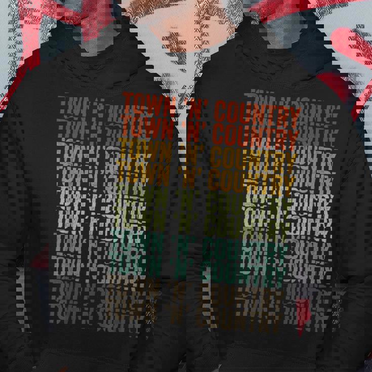 タウンアンドカントリーシティレトロ パーカー 面白い贈り物