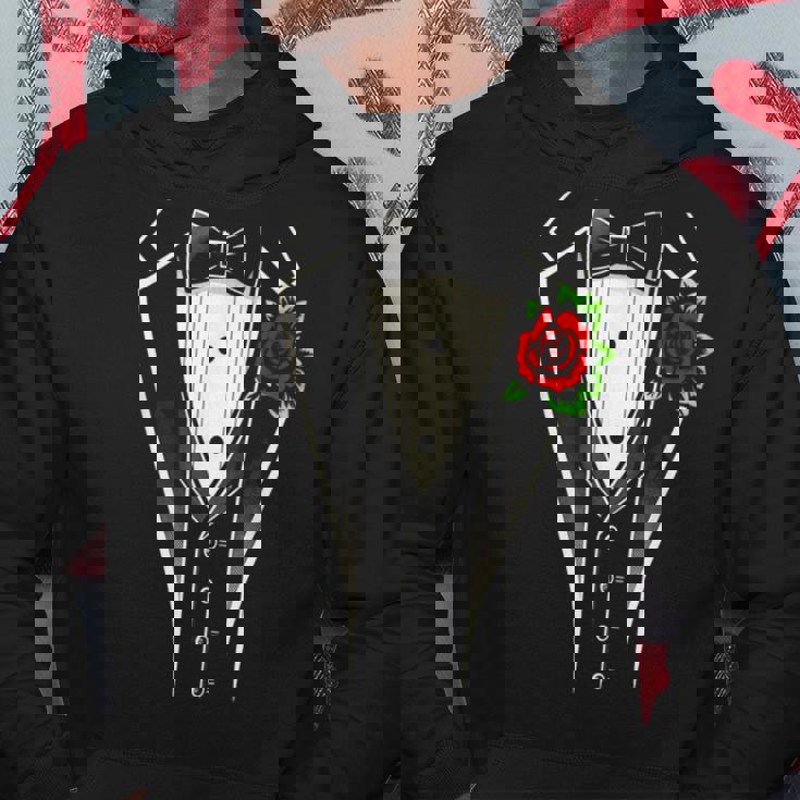 タキシード蝶ネクタイ、面白い紳士用タキシード。 パーカー 面白い贈り物