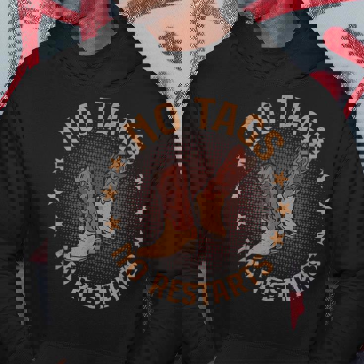 タグなし ノーリスタート ラインダンス カントリーミュージック パーカー 面白い贈り物