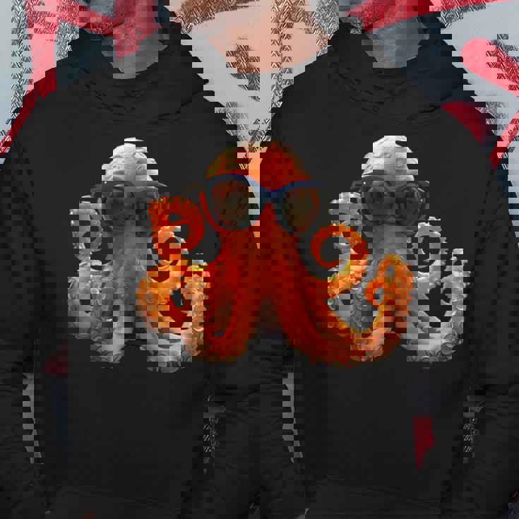 タコ 小タコ イカ 海 恋 甘タコ パーカー 面白い贈り物