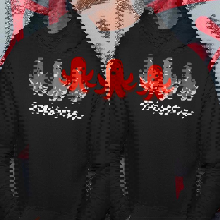 タコのウィンナー タコの食べ物のイラスト かわいい 面白い パーカー 面白い贈り物