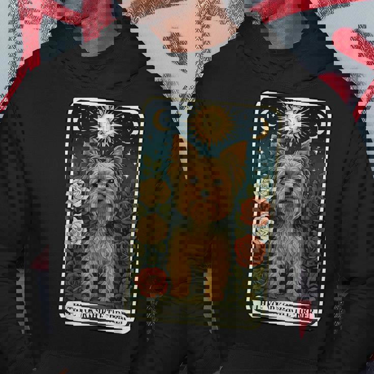 タロットヨークシャーテリア パーカー 面白い贈り物