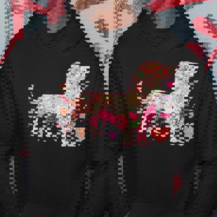 ダックスフントの解体新書 ミニチュアダックス 犬の飼い主 ダックス飼い おもしろ 愛犬家 犬 ダックスフント パーカー 面白い贈り物