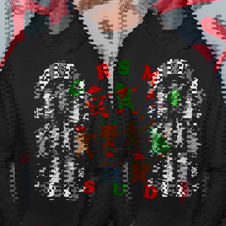 ダビングクリスマスブリークリスマスセーターサンタダブスクワッドキッズボーイ パーカー 面白い贈り物