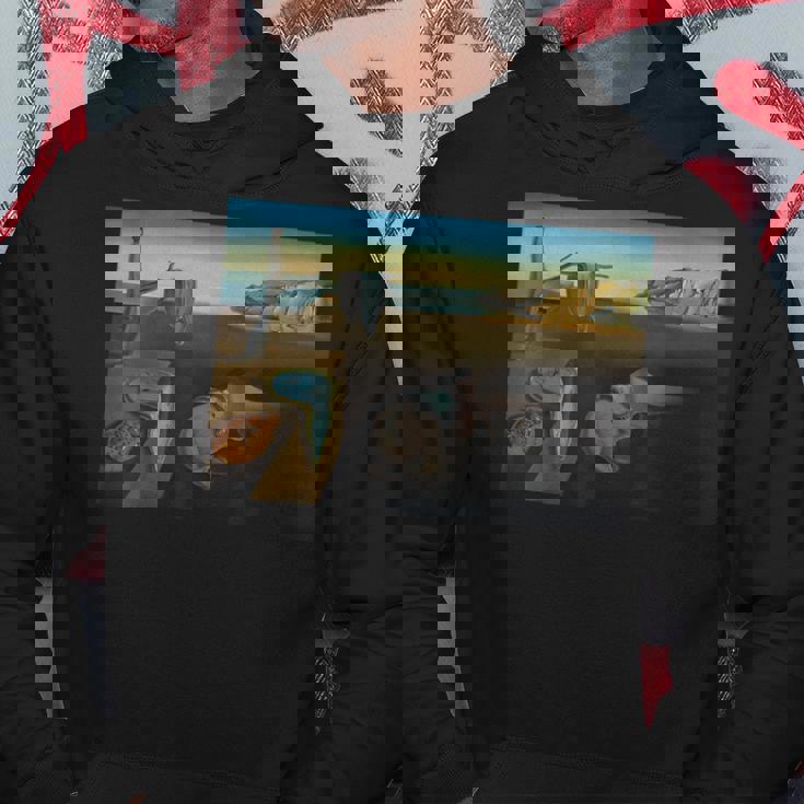 ダリによる有名な絵画の持続性 パーカー 面白い贈り物