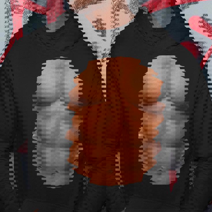 チェスト 6パック 筋肉 ボディービルダー 腹筋 ジム 面白いプレゼント パーカー 面白い贈り物